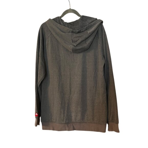 Burton Gray Mens Size Large Zip-Up Jacket Cotton - Picture 3 of 4